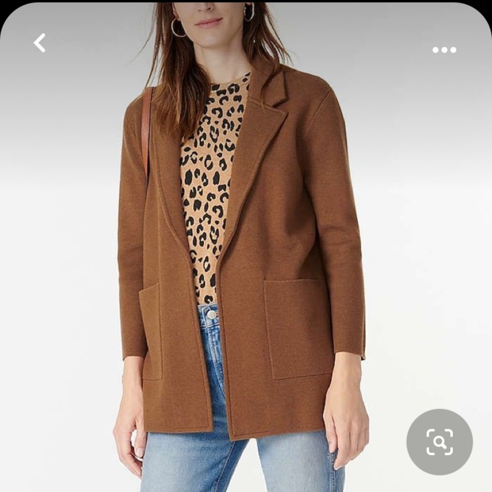 JCrew Sophie sweater-blazer size XS